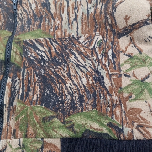 VTG REDHEAD Realtree camo oversized boxy full zip wool jacket size XXL - Picture 13 of 13